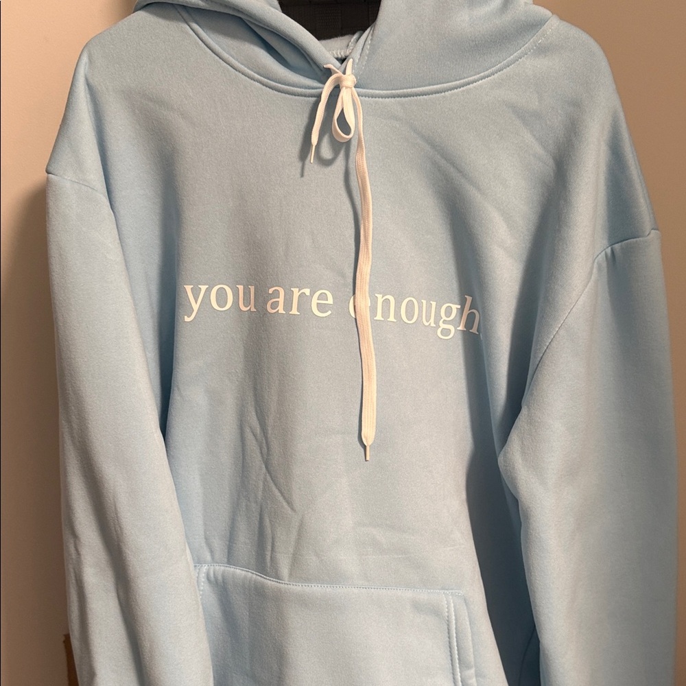 Light Blue Hoodie Sweater